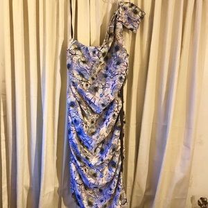 One shoulder midi Dress